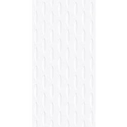 Çanakkale Seramik Rm-8775r Peony Beyaz Geomtrik Dekor Rektifiyeli 30x60 R