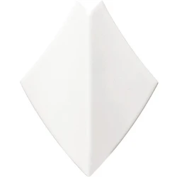 Çanakkale Seramik Sn-0002 Snake Mat Beyaz 16x20