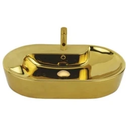 Creavit Topic 70 Cm Altın Çanak Lavabo - TP172-00CB00E-AK00 Hemen Al