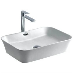 Lena E-4160 Beyaz Tezgah Üstü Lavabo Hemen Al