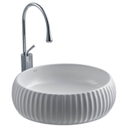 Lena E-4161 Beyaz Tezgah Üstü Lavabo