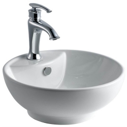 Lena E-5033 Beyaz Tezgah Üstü Lavabo