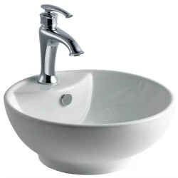 Lena E-5033 Beyaz Tezgah Üstü Lavabo Hemen Al