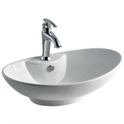 Lena E-5251 Beyaz Tezgah Üstü Lavabo