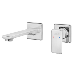 Eca Royal Çift Rozet Sıva Üst Grubu Ankastre Lavabo Bataryası 102167621-KK