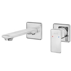 Eca Royal Çift Rozet Sıva Üst Grubu Ankastre Lavabo Bataryası 102167621-KK