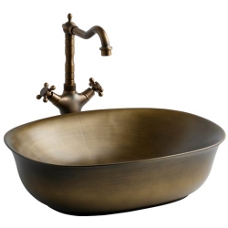 Lena EH-4600BR Bronz Tezgah Üstü Lavabo