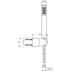 Eca Life 1 Fonksiyonlu Mafsallı El Duşu Takımı - 102117777 Hemen Al