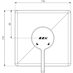Eca Life Altın Ankastre Duş Bataryası - 102167122A1-K Hemen Al