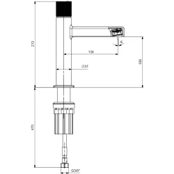 Eca Life Mat Siyah Lavabo Bataryası - 102188781C1 Hemen Al