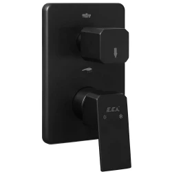 Eca Luna 2 Yollu Mat Siyah Ankastre Banyo-Duş Bataryası - 102167235C1-KDE Hemen Al