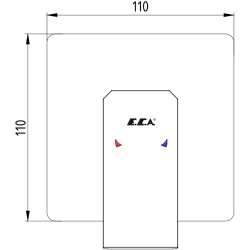 Eca Tiera Altın Ankastre Duş Bataryası - 102167105A1-K Hemen Al