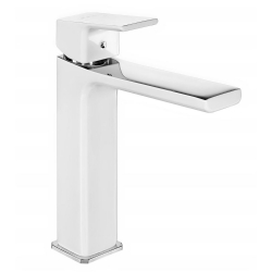 Eca Tiera Beyaz-Krom Orta Boy Lavabo Bataryası 104888003