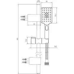 Eca Tiera Plus 3 Fonksiyonlu Altın Sürgülü Duş Takımı - 102146092A1 Hemen Al