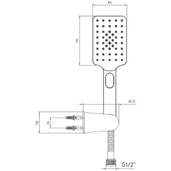 Eca Tiera Plus 3 Fonksiyonlu Mafsallı Altın El Duşu Takımı - 102117400A1 Hemen Al