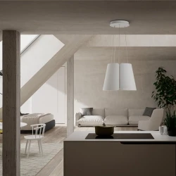 Faber Beat WH Matt F45 Mat Beyaz Ada Davlumbaz Hemen Al