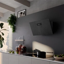 Faber Grexia Gres DG A80 Siyah-Mat Gri Davlumbaz Hemen Al