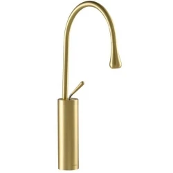 Fontana F-812F Fırçalanmış Altın Lavabo Bataryası Hemen Al