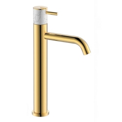 Fontana FA-4021M Fırçalanmış Altın Yüksek Lavabo Bataryası