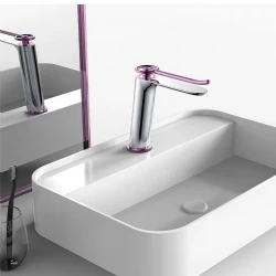 Fontana FA-5011P Krom-Mor Lavabo Bataryası Hemen Al