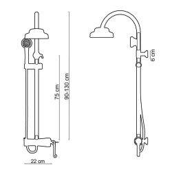 Fontana FA-6051 Duş Ünitesi Hemen Al