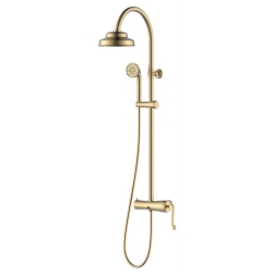 Fontana FA-6052 Fırçalanmış Altın Duş Ünitesi