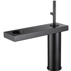 Fontana FA-8015 Mat Siyah Lavabo Bataryası