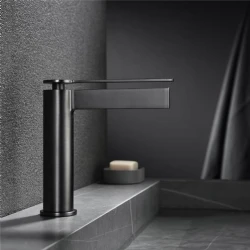 Fontana FJ-6015 Mat Siyah Lavabo Bataryası Hemen Al