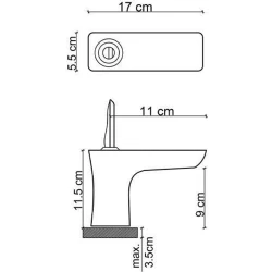 Fontana FK-5111 Lavabo Bataryası Hemen Al