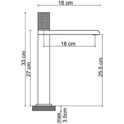 Fontana FK-9121 Yüksek Lavabo Bataryası Hemen Al