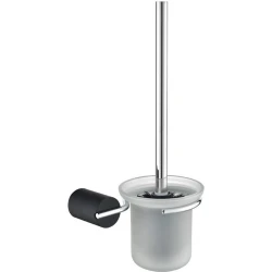 Fontana FN-70104 Krom-Siyah Tuvalet Fırçası Hemen Al