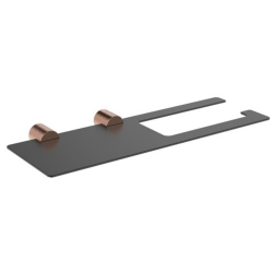 Fontana FY-90303 Mat Rose-Siyah Tuvalet Kağıtlığı
