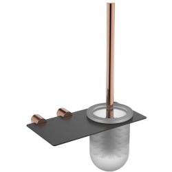 Fontana FY-90304 Mat Rose-Siyah Tuvalet Fırçası