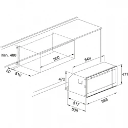 Franke FMXO 86 S XS Inox Fırın Hemen Al