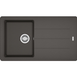 Franke Basis BFG 611-86 Sağ-Sol Damlalıklı Slate Grey Granit Evye