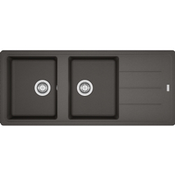 Franke Basis BFG 621-116 Sağ-Sol Damlalıklı Slate Grey Granit Evye