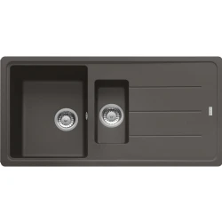 Franke Basis BFG 651-97 Sağ-Sol Damlalıklı Slate Grey Granit Evye Hemen Al