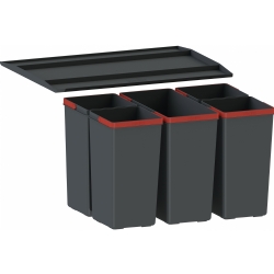 Franke Easysort 600-1-4 Ankastre Dolap İçi Çöp Kovası