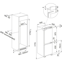 Franke FCB 320 S NE E Ankastre Buzdolabı Hemen Al