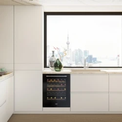 Franke Maris FMA 36 WCR BK Siyah Cam Ankastre Şaraplık Hemen Al