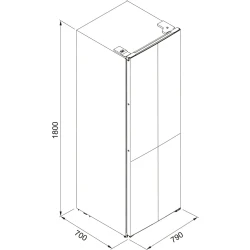 Franke FMD 420 TNF NE E Siyah Solo Buzdolabı Hemen Al