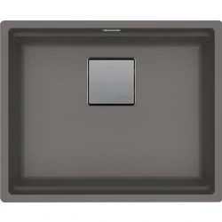 Franke Kubus 2 KNG 110-52 Stone Grey Granit Evye Hemen Al