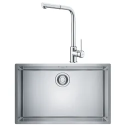 Franke Maris Mrx 110-70 Inox Evye + Sirius Doccia Armatür Seti Hemen Al