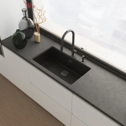 Franke Maris Slim Clear Water Antrasit Su Arıtma Filtreli Spiralli Eviye Armatürü Hemen Al