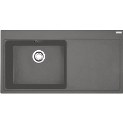 Franke Mythos MTG 611-100 Sağ Damlalıklı Stone Grey Granit Evye