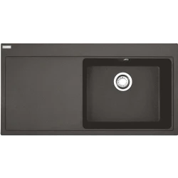 Franke Mythos MTG 611-100 Sol Damlalıklı Slate Grey Granit Evye Hemen Al