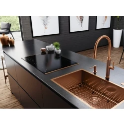 Franke Mythos Masterpiece FMY 805 I F KL CP Siyah Cam-Bakır İndiksiyonlu Ocak Hemen Al