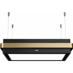 Franke Mythos Masterpiece FMYS BK/GD F80 KL Mat Siyah-Altın Ada Davlumbaz