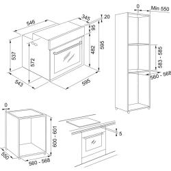 Franke Mythos TFT Pyrolytic FMY 99 P XS Siyah-Inox Frame Fırın Hemen Al