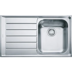 Franke Neptun Nex 611 Sol Damlalıklı Çelik Evye Hemen Al